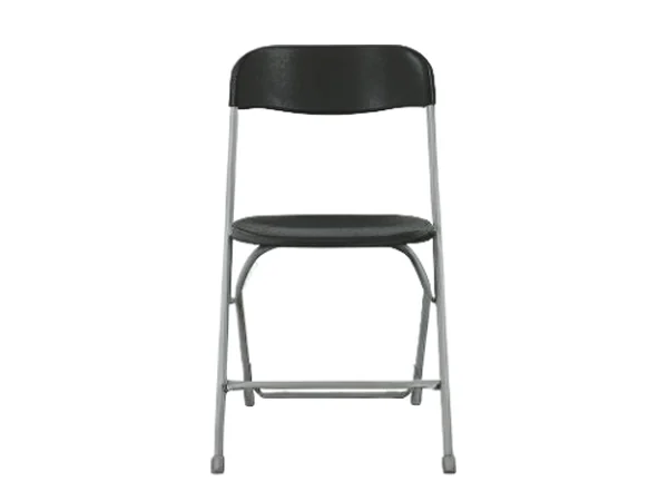Grey folding chair rental