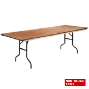 Banquet Wood Non Folded Table